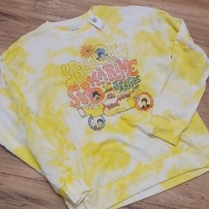 Beatles Tie-Dye Graphic Sweatshirt